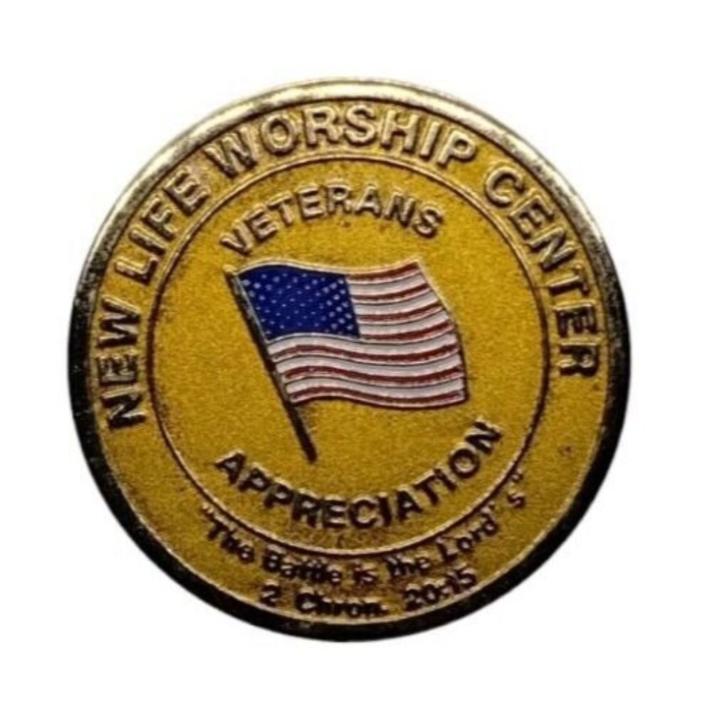 Community Service Makes a Difference Minnesota Laurel Wreath Lapel Hat Pin